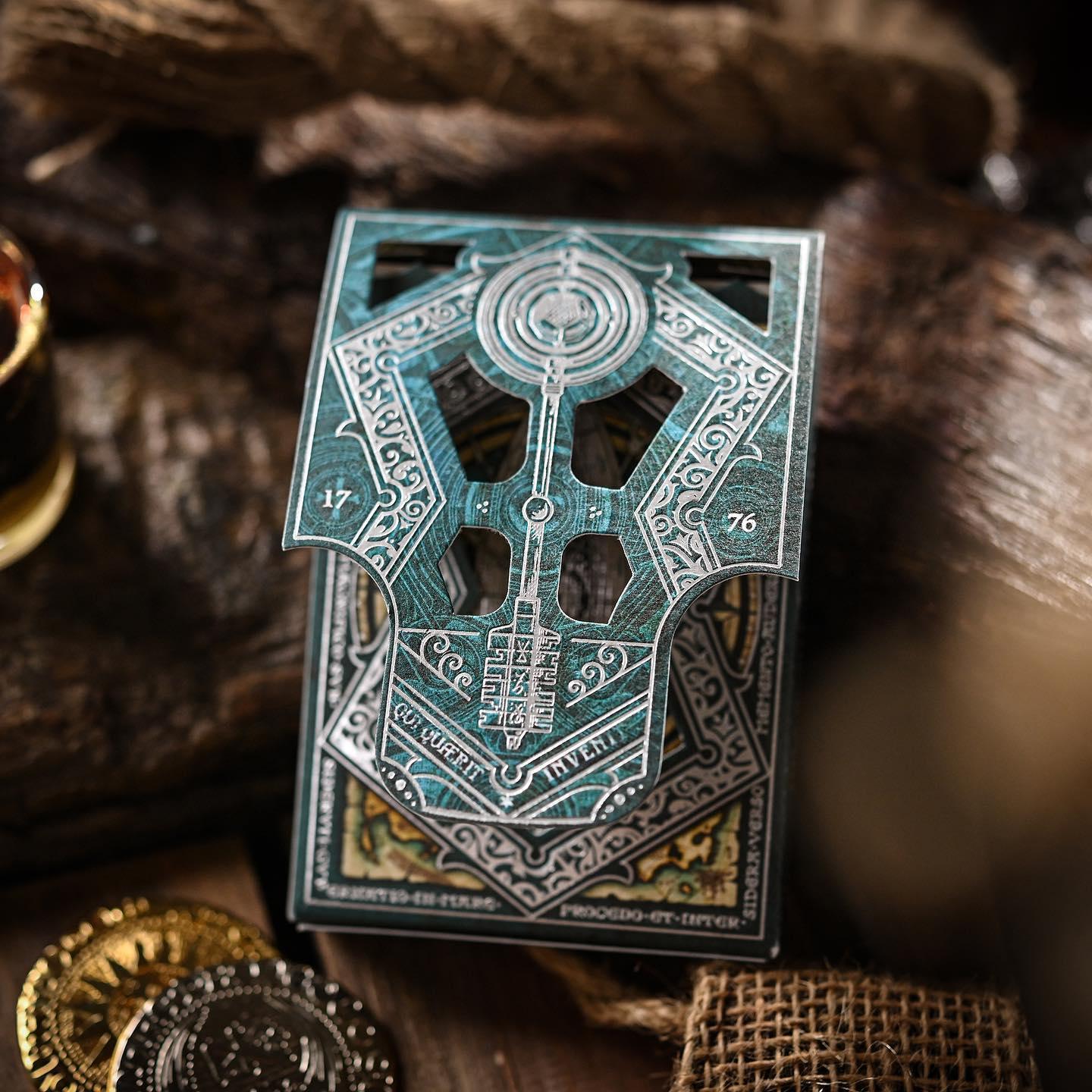 Eye of the Ocean Playing Cards - Premium Waterproof Poker Cards for Magic Tricks & Card Games - Perfect for Travel, Beach Parties, and Casino Nights