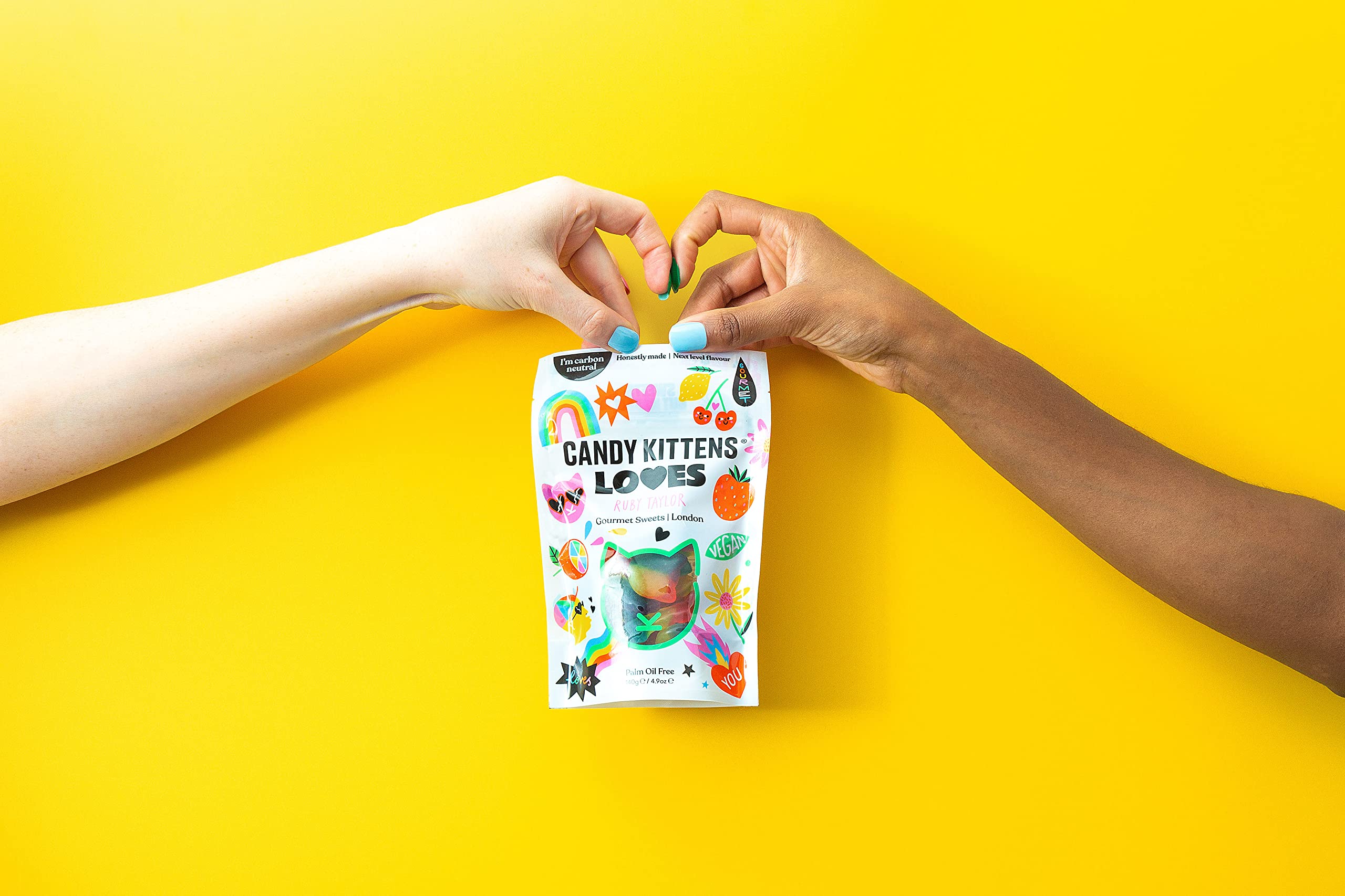 CANDY KITTENS Love Sweets 140g - Perfect for Gifts & Parties