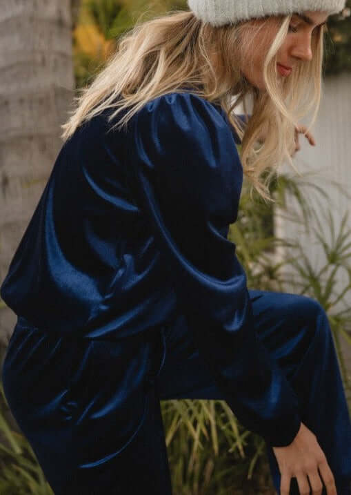 Stylish Glam Velour Track Suit for Women - Soft & Comfortable Jogging Outfit - Perfect for Gym, Lounge & Casual Wear - FINAL SALE