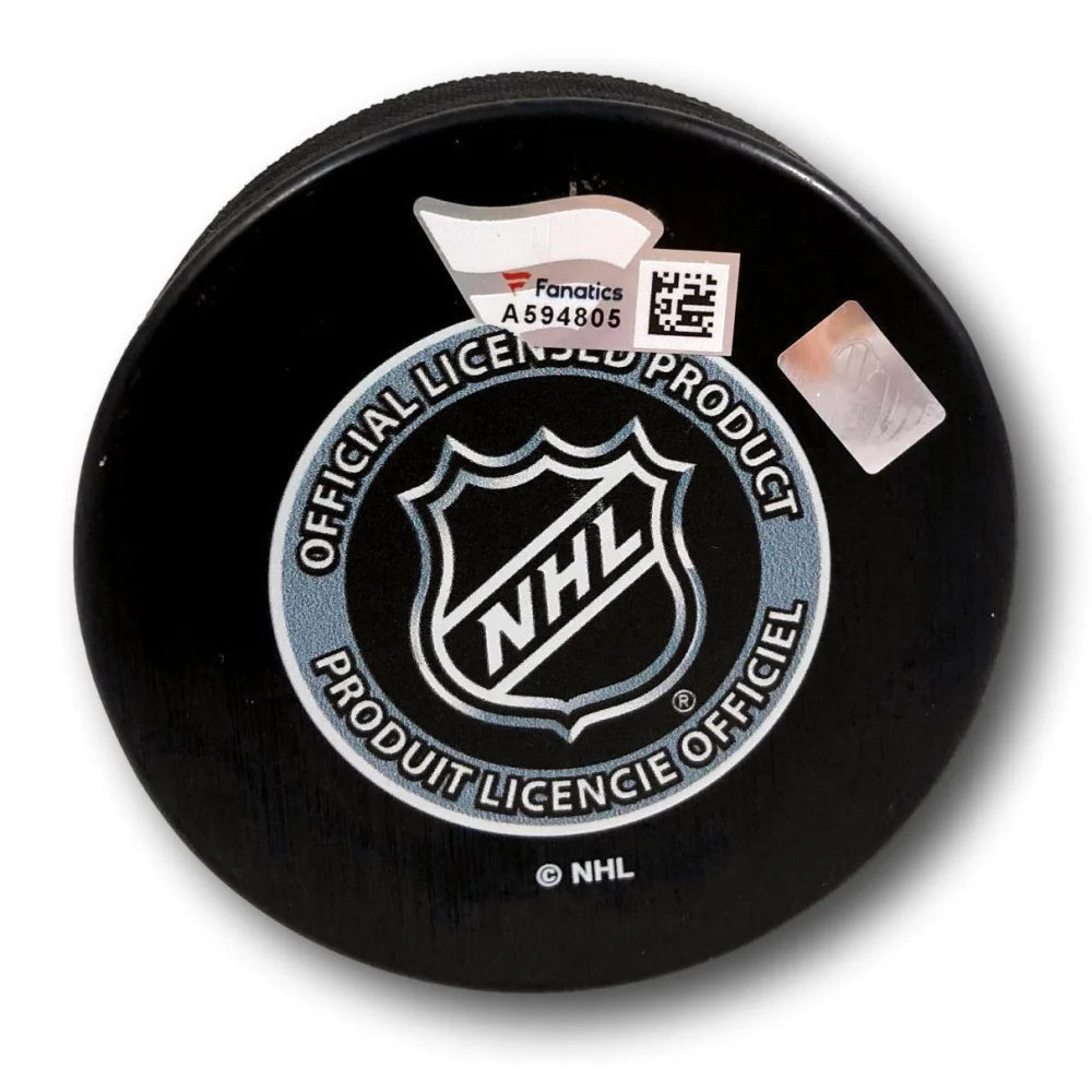 Brent Burns Autographed Hockey Puck with 