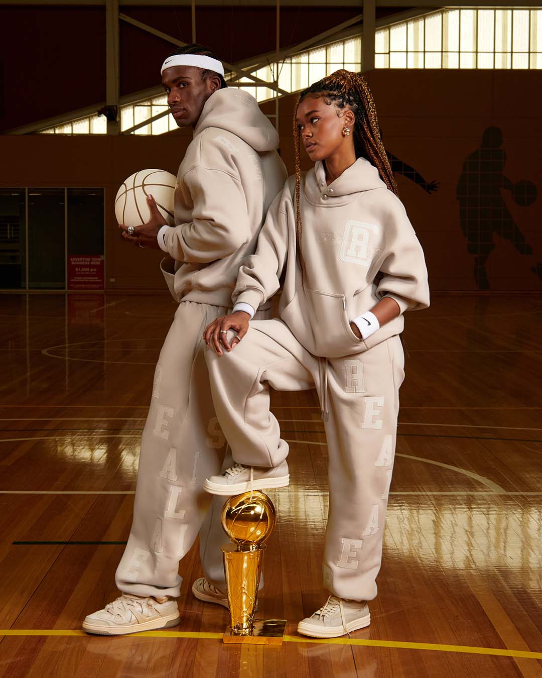 SSS Realism Grandstand Hoodie Sandstone - Stylish & Comfortable Pullover for Men & Women - Perfect for Casual Wear, Gym, and Outdoor Activities