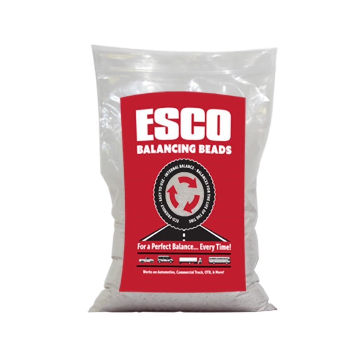 ESCO 20469C Tire Balancing Beads - 4 oz (Case of 24 Bags) | Premium Wheel Balancing Solution for Trucks, Trailers & RVs | Reduce Vibration & Extend Tire Life