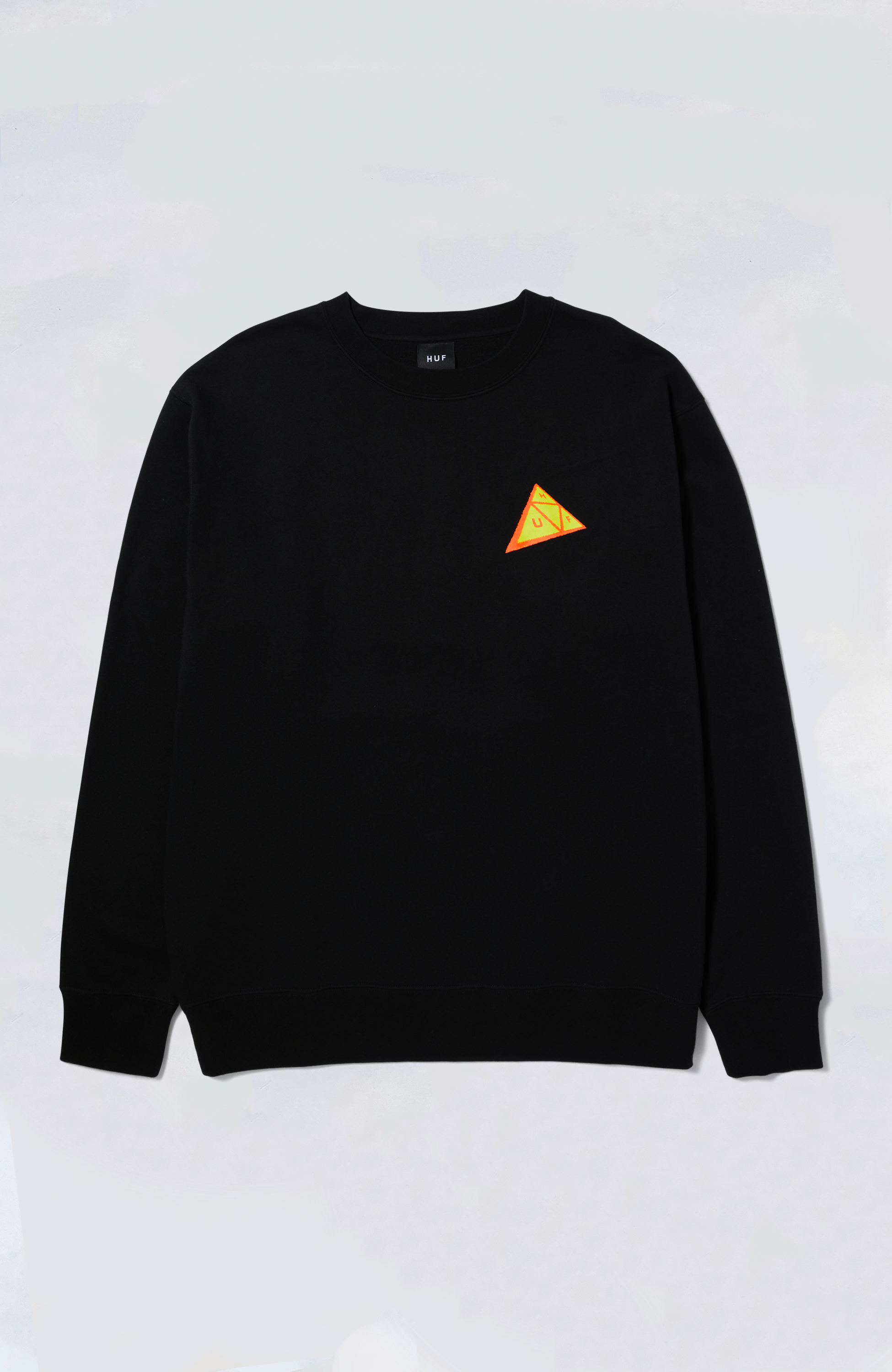 HUF Skewed TT Crewneck Sweatshirt - Men's Casual Pullover Hoodie for Streetwear & Skate Style | Perfect for Everyday Wear & Urban Fashion