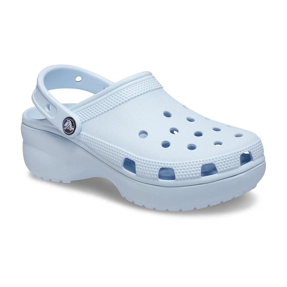 Crocs Women's Classic Platform Clog - Comfortable Slip-On Shoes for Women, Lightweight & Cushioned with Arch Support | Perfect for Casual Wear, Outdoor Activities & Work
