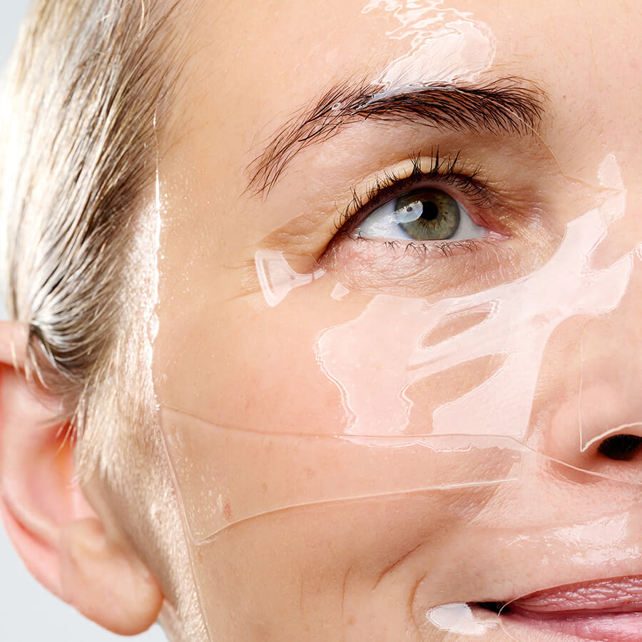 CurrentBody Skin Hydrogel Face Mask - Hydrating & Anti-Aging Sheet Mask for Glowing Skin | Perfect for Spa Night, Self-Care Routine & Travel Skincare