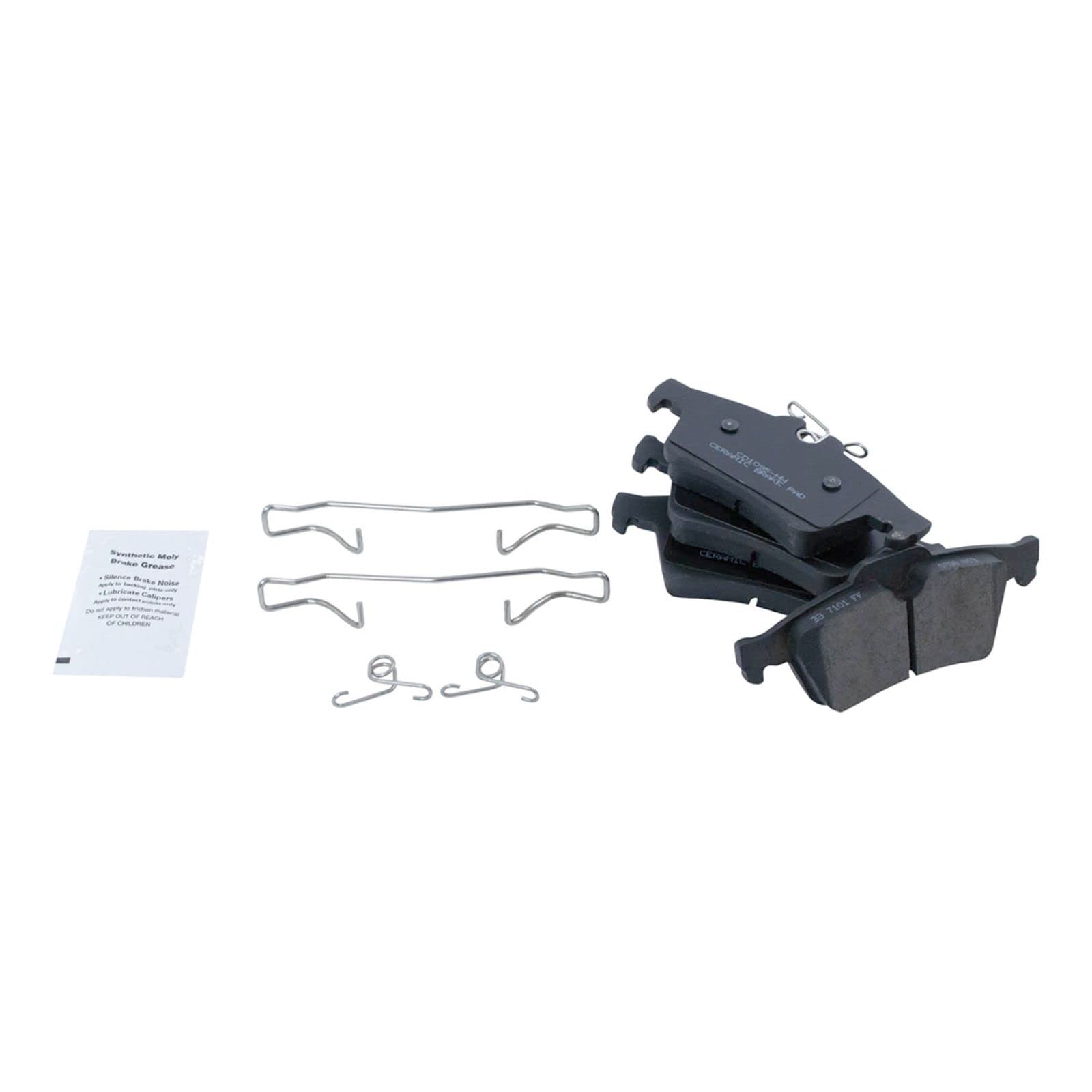 Premium Ceramic Front & Rear Brake Pad & Rotor Kit - Compatible with 2018-2019 Ford EcoSport | High-Performance Braking System for Smooth Stops | Ideal for City Driving, Highway Commuting & Off-Road Adventures