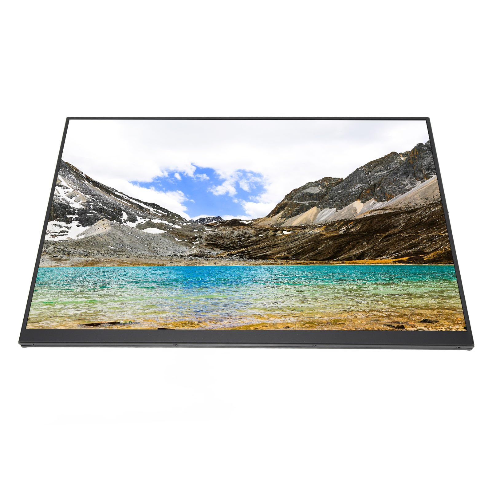 Portable Monitor 2.5K HD Anti-Glare Eye Care Laptop Screen with Aluminum Alloy Stand - Perfect for Work, Gaming & Travel