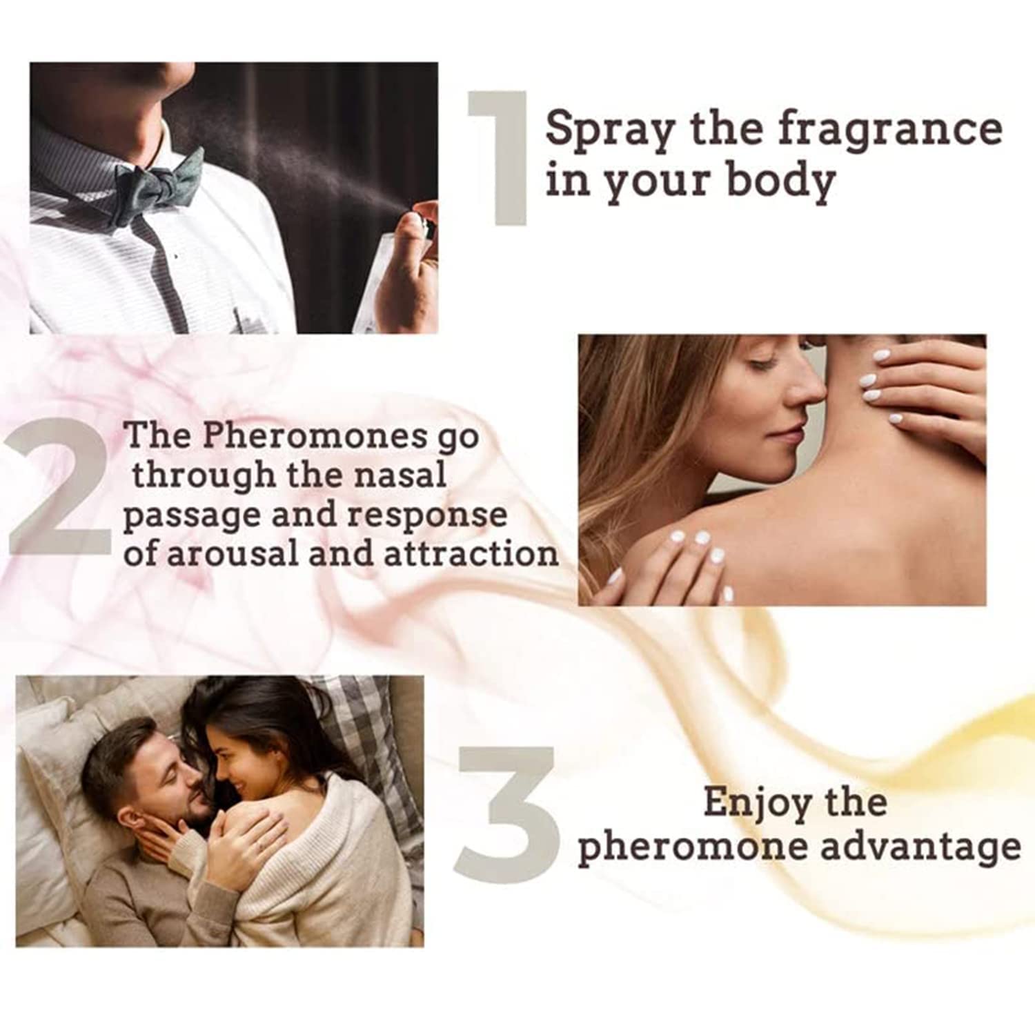 JADOURE Alpha Men Pheromone Cologne for Men - Long Lasting Attraction Perfume Spray (50ml) | Enhance Confidence & Attract Women | Perfect for Dates, Nightlife & Special Occasions