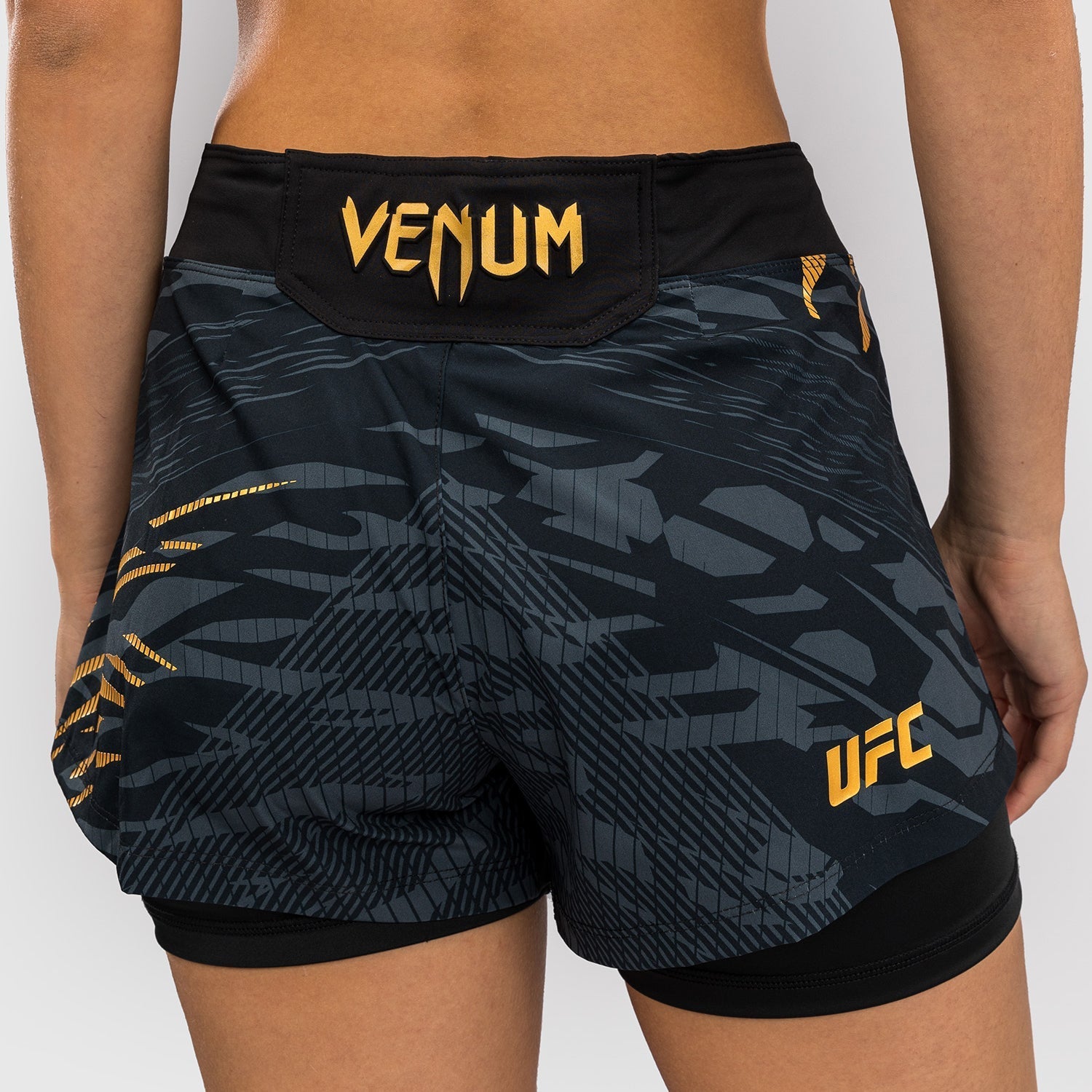Venum UFC Fusion Authentic Women's Fight Shorts - MMA Training & Competition Gear for Fight Night Champions