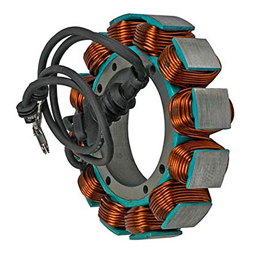 RAREELECTRICAL New 45A 12V Stator for Harley Davidson Road King FLHR (1999-2006, 2007-2008) - Replacement Part #2998799 | Motorcycle Electrical System Upgrade for Smooth Riding