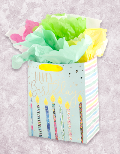 Magic Birthday Gift Bags for Party Favors - Elegant Garden Theme Celebration Supplies for Kids & Adults