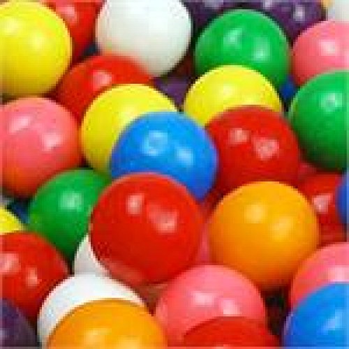 200-Piece Bag of Dubble Bubble 1/2 Inch Assorted Flavor Gumballs - Perfect for Parties, Vending Machines & Candy Displays