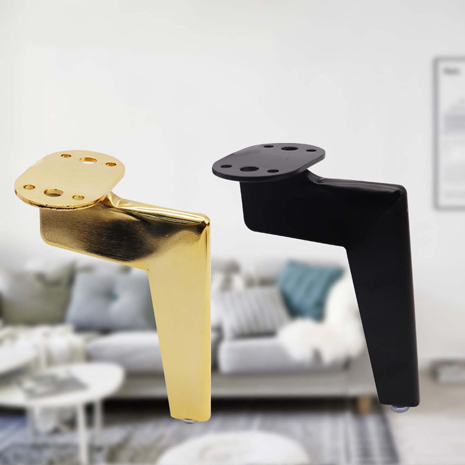 Gold Hairpin Furniture Legs Set of 4 - Heavy Duty Chair/Sofa Legs for Office Desk & Coffee Table