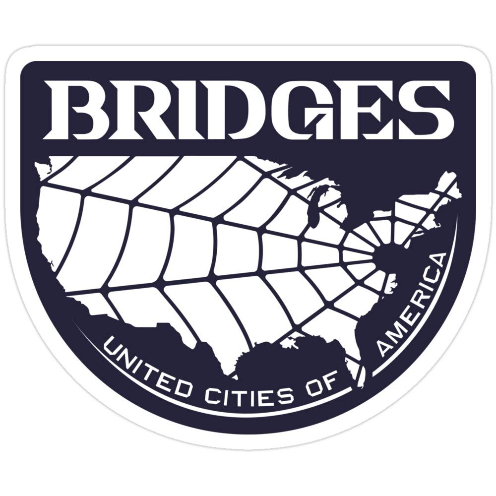 3 PCs Death Stranding Bridges Vinyl Stickers - Waterproof Decals for Laptop, Phone, Car, Guitar & Fridge - Funny Gaming Stickers for Gamers & Fans - Perfect for Gaming Setups, Office Decor & Personalizing Devices