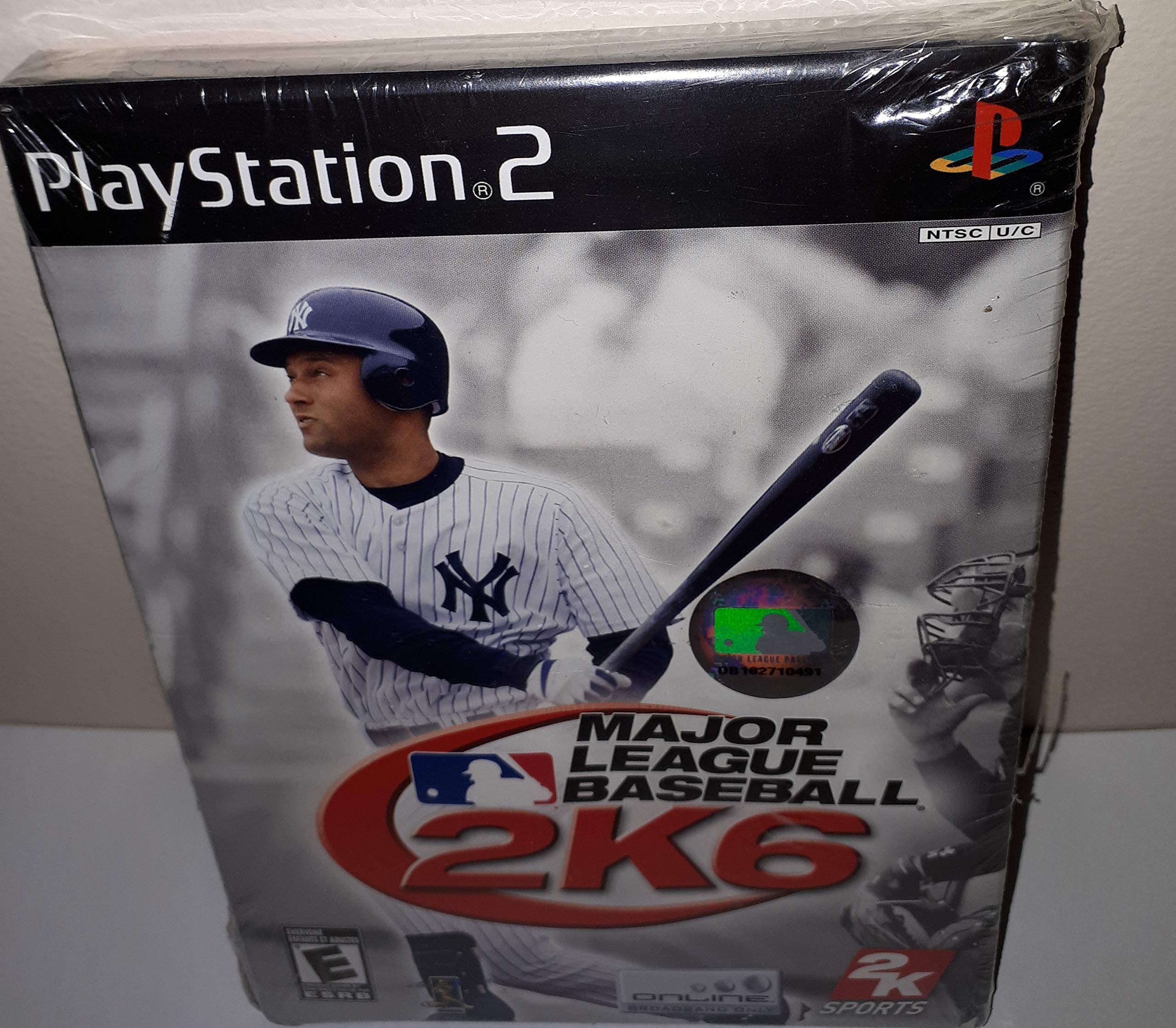 Major League Baseball 2K6 for PlayStation 2 - Authentic MLB Video Game with Real Teams & Players - Perfect for Baseball Fans & Sports Gaming Enthusiasts