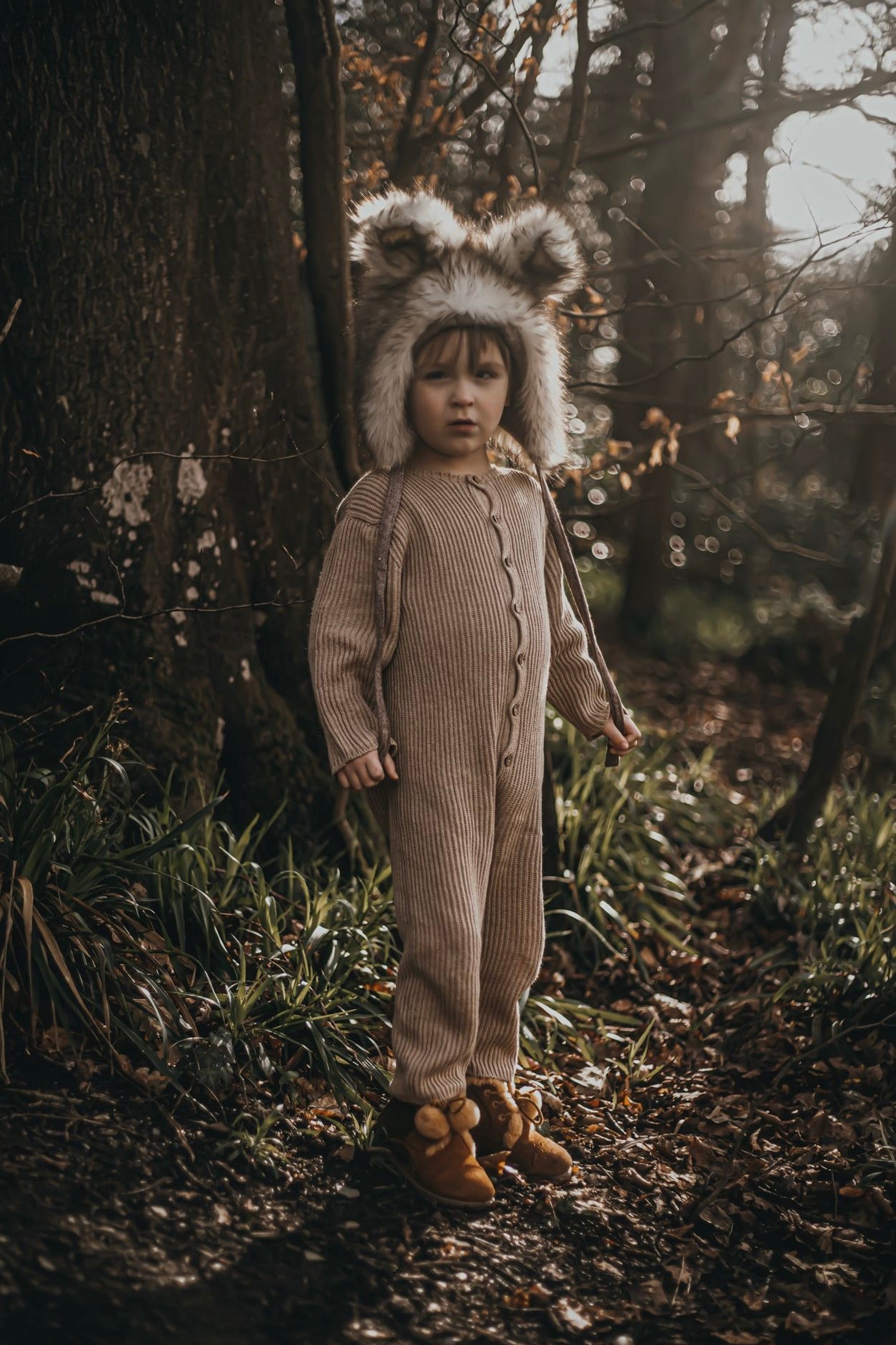 Lorcan Soft Camel Knitted Romper for Baby Boys & Girls - Cozy Winter Outfit for Newborns, Infants & Toddlers - Perfect for Family Photos, Holidays & Playdates