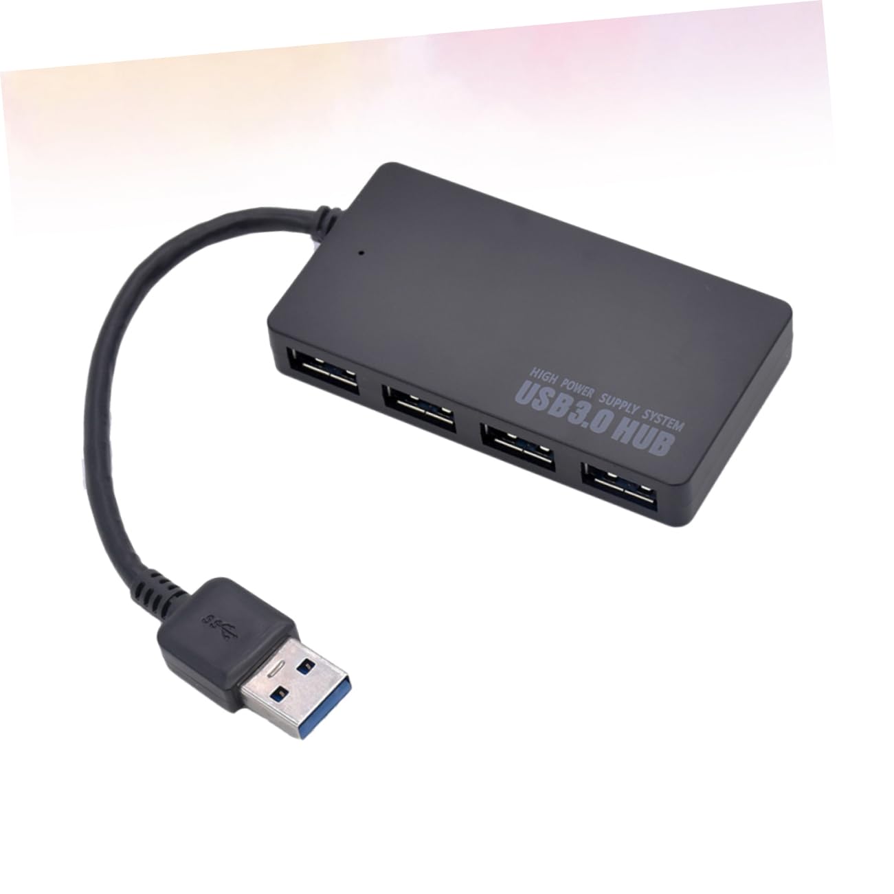 Gadpiparty 2-Pack 4-Port USB Hub Splitter with Ultra-Thin Design - Multi-Interface USB A Adapter Connector for Laptop, PC, Phone Charging & Office Use