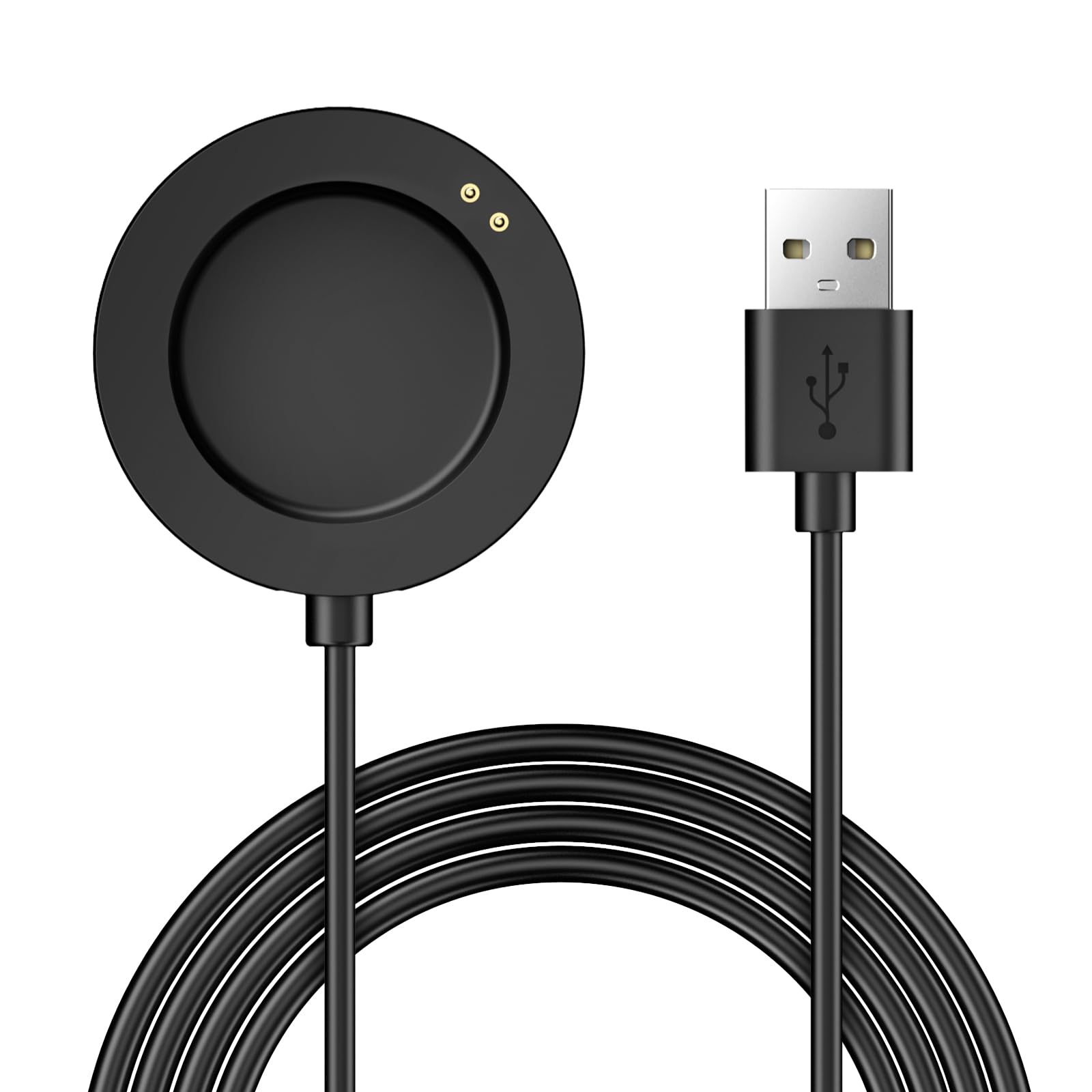 TiMOVO USB-C Charging Cable for Xiaomi Watch S3/H1/S2/2 Pro - 3.3ft Magnetic Dock - Perfect for Travel & Work