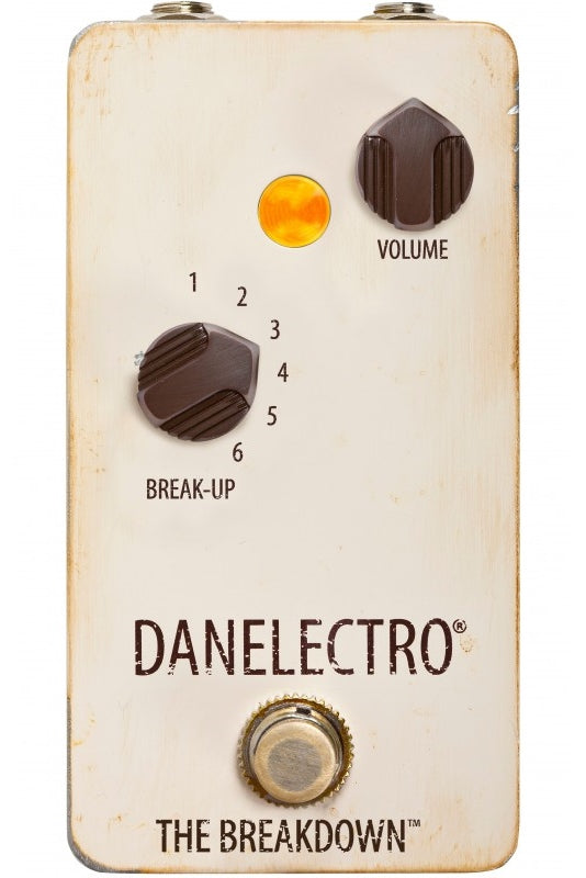 Danelectro The Breakdown Boost Overdrive Guitar Effects Pedal - Enhance Your Tone for Rock, Blues & Metal Performances