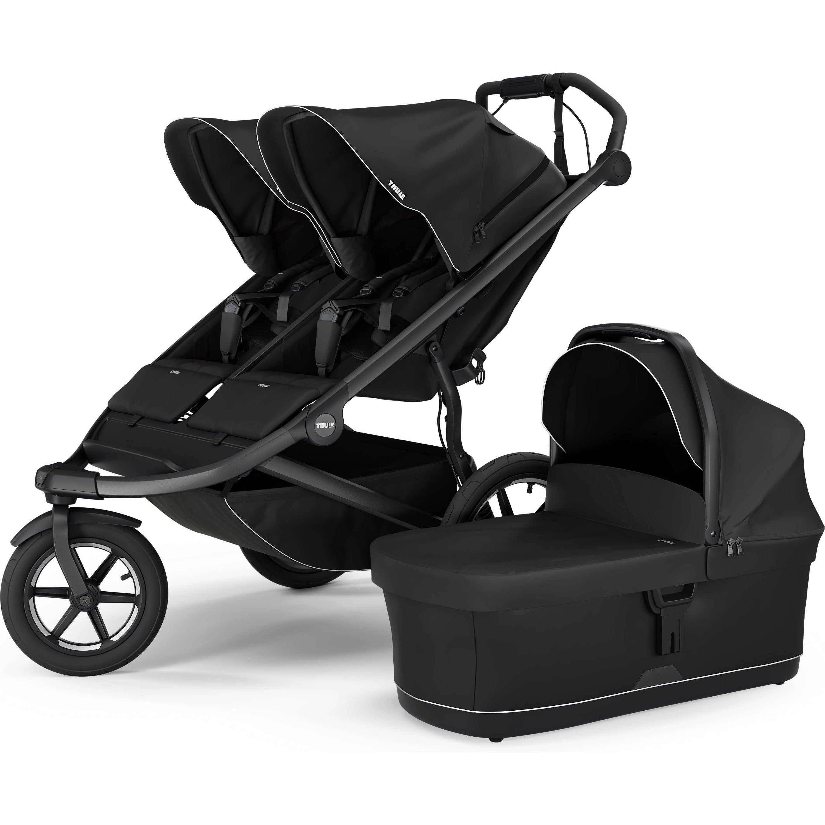 Thule Bassinet for Babies - Lightweight, Portable & Safe Infant Travel Bed - Perfect for Camping, Road Trips & Airplane Travel