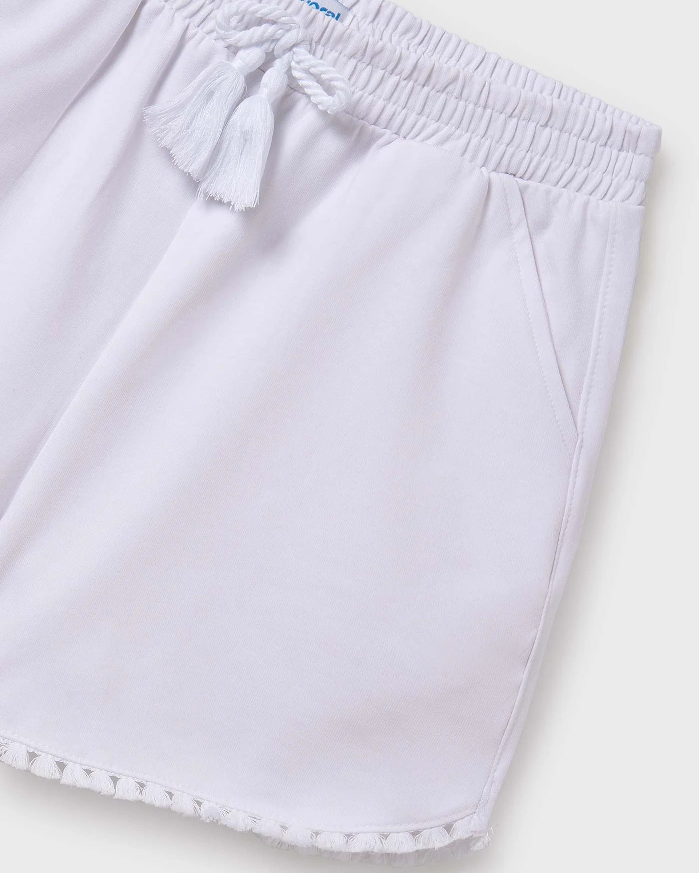 Mayoral Girls' Soft Chenille Shorts - Cozy & Stylish Loungewear for Kids, Perfect for Playdates & Relaxing at Home