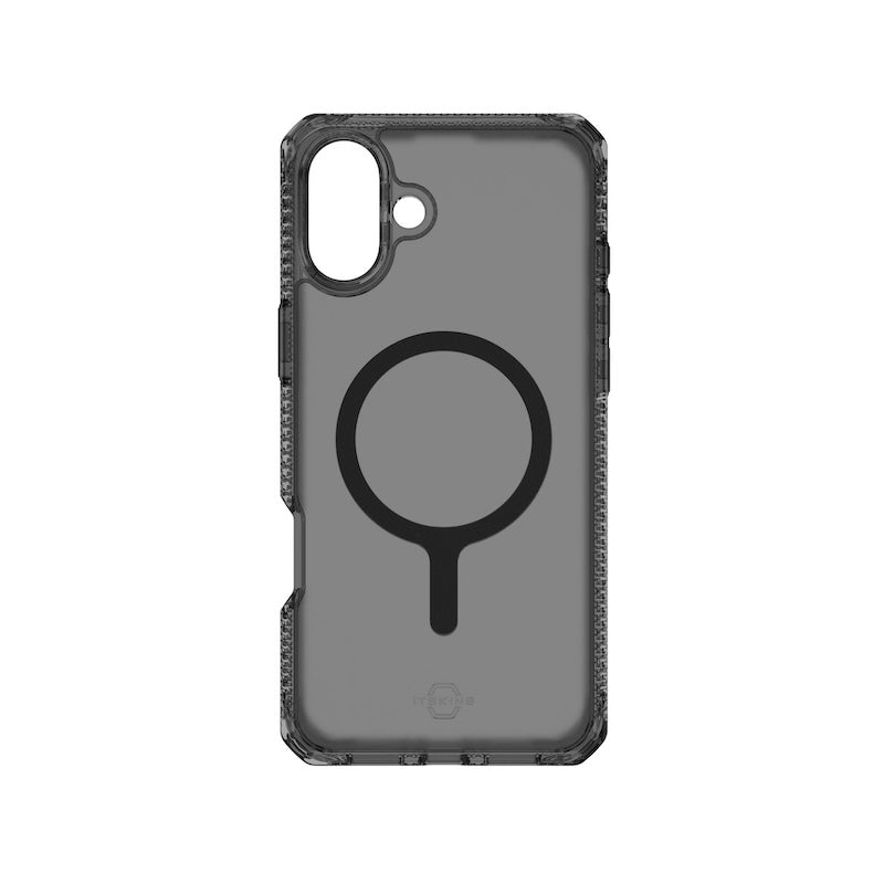 iTSKINS Hybrid Rugged Case for iPhone 16 - Shockproof & Durable Protection - Perfect for Outdoor, Travel & Everyday Use