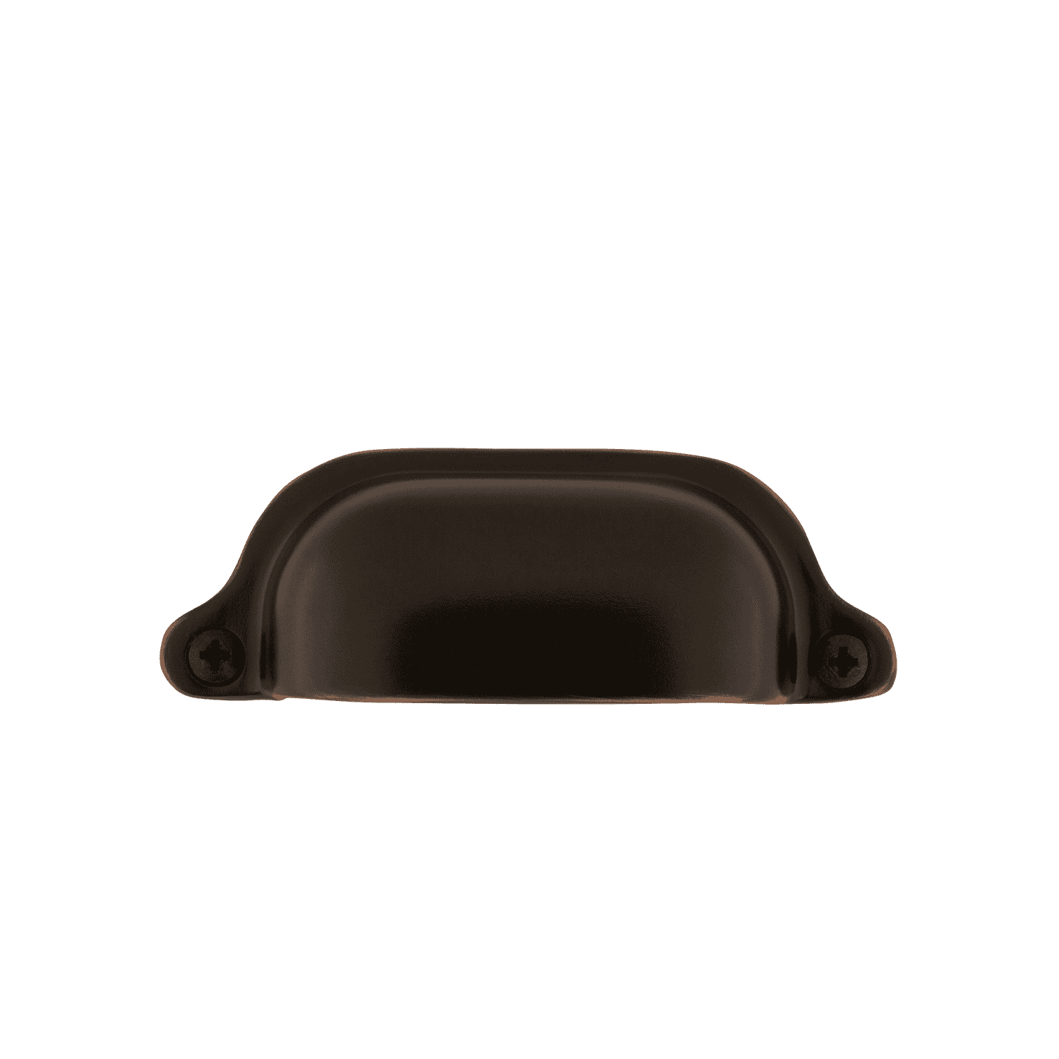 Farmhouse Cup Pulls - Medium Size in Timeless Bronze Finish - Perfect for Cabinet & Drawer Hardware in Country Style Kitchens