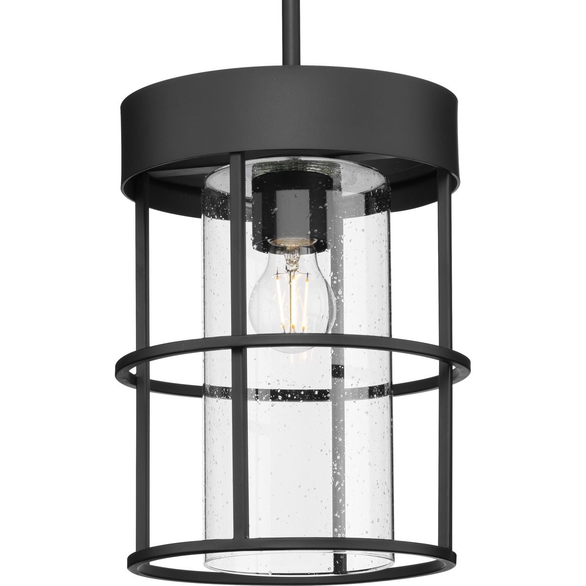 Burgess Collection One Light Pendant - Modern Ceiling Light Fixture for Dining Room, Kitchen Island & Bedroom | Elegant Hanging Chandelier Lighting