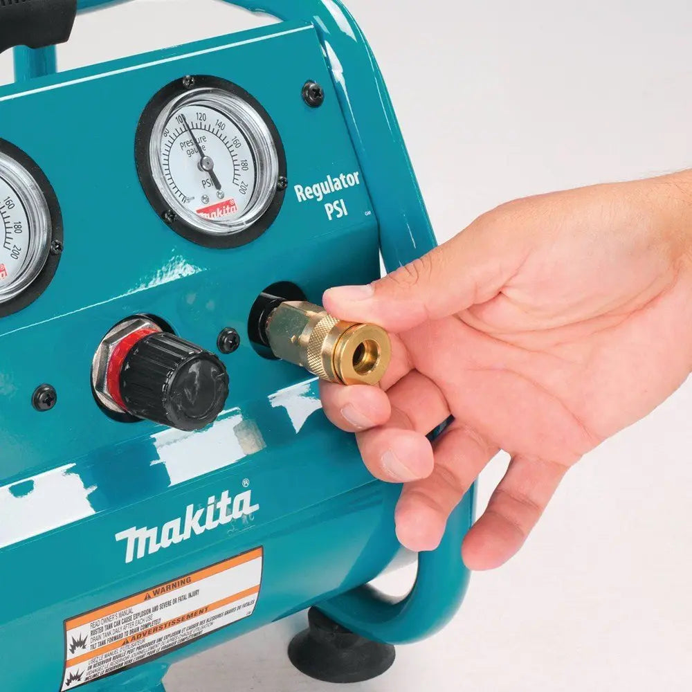 Makita AC001 1 HP 1 Gallon Portable Air Compressor - Perfect for DIY Projects, Home Repairs & Inflating Tires