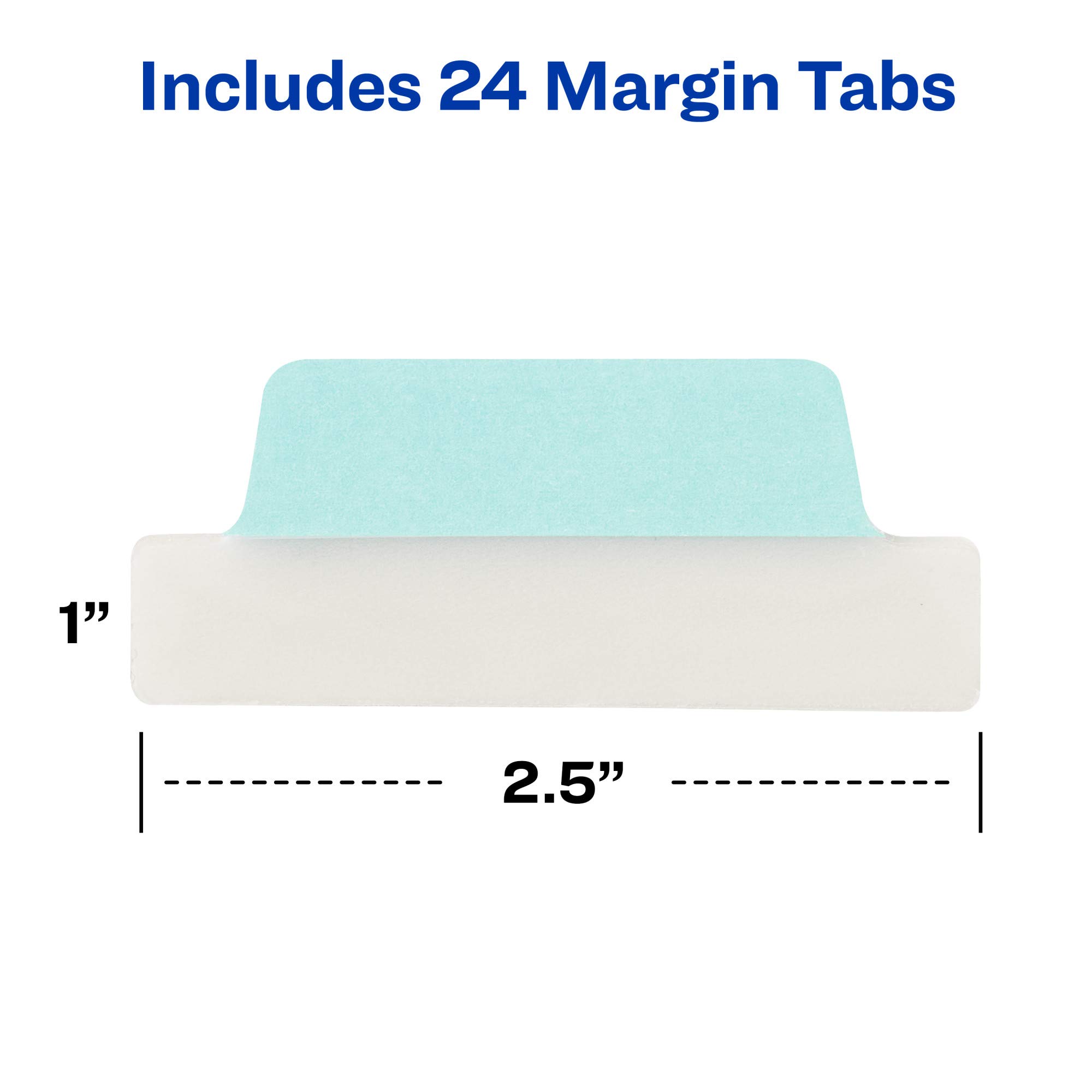 Avery Margin Ultra Tabs 2.5