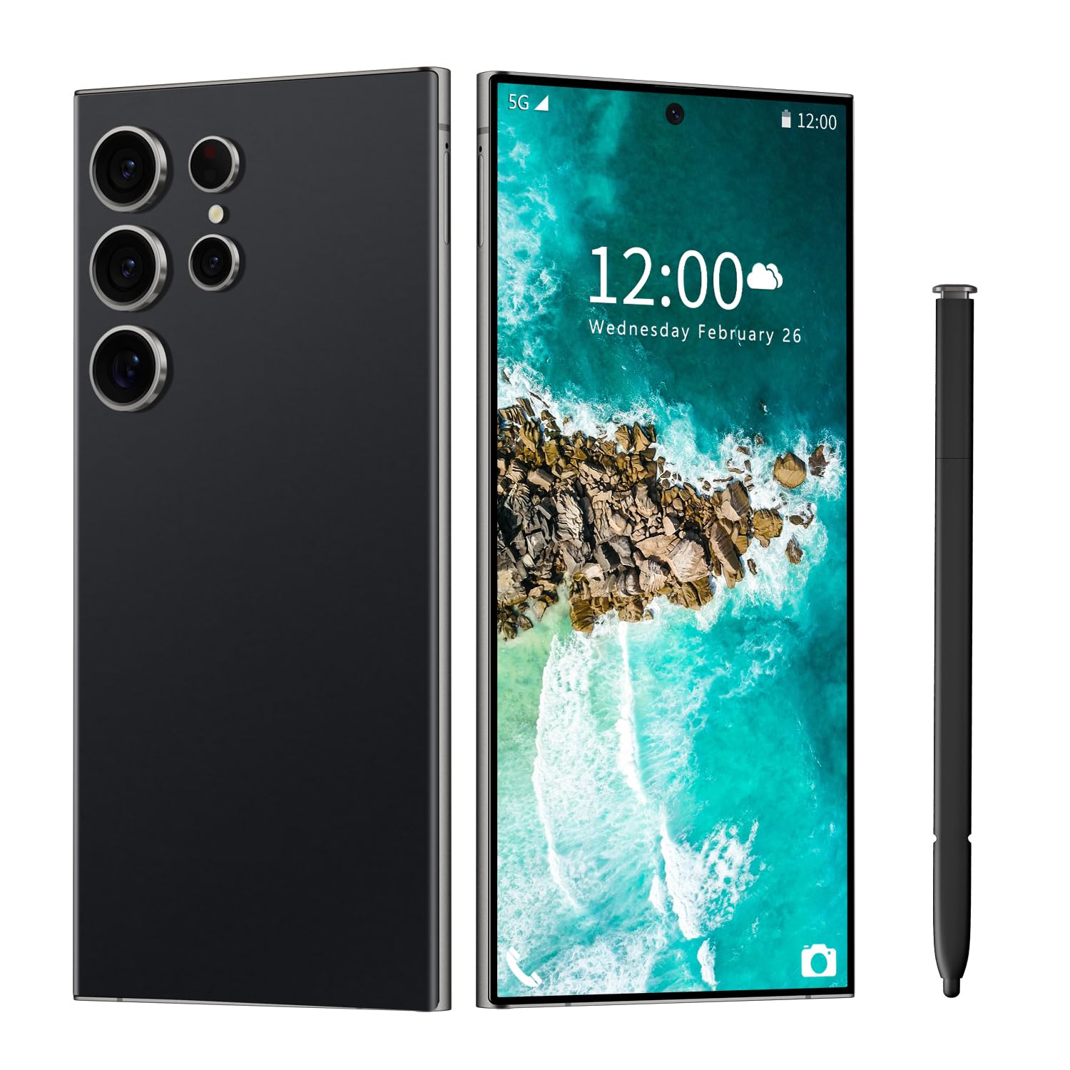 MMY I24 Ultra 5G Unlocked Smartphone - 6GB RAM 256GB Storage, Android 13, 6.8