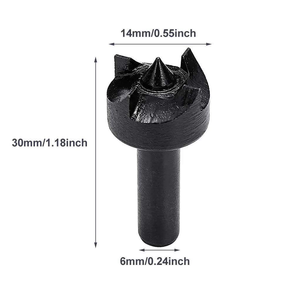 Wood Lathe Turning Spur Cup Center & Thimble Drill Bit Live Center - Mini Lathe Machine Drill Chuck for Woodworking | Perfect for DIY Woodturning, Furniture Making & Craft Projects