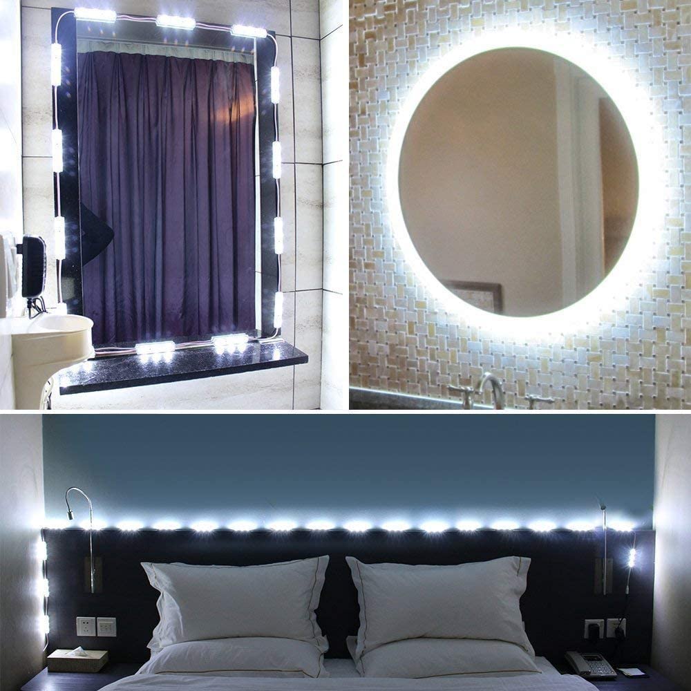 3 Pack 40PCS 5050 LED Module Storefront Lights - Waterproof Super Bright White Decorative Lighting with Adhesive Tape (20FT Each) for Window Displays, Store Advertising Signs & Outdoor Business Decor
