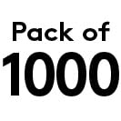 Pack of 1000
