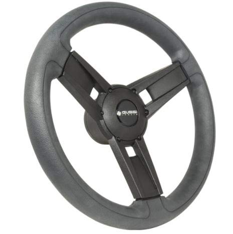 3G Gussi Model Black & Blue Steering Wheel for Club Car Precedent Golf Carts 2004+ | Premium Replacement Part | Perfect for Golf Course, Resort & Neighborhood Transportation