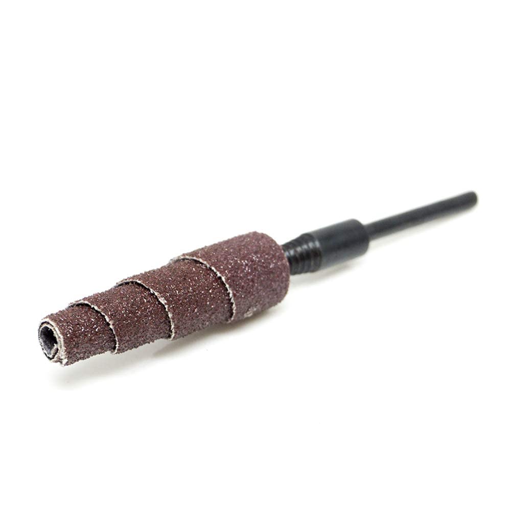 Benchmark Abrasives 10 Pack Aluminum Oxide Tapered Sanding Cartridge Rolls - 1/2