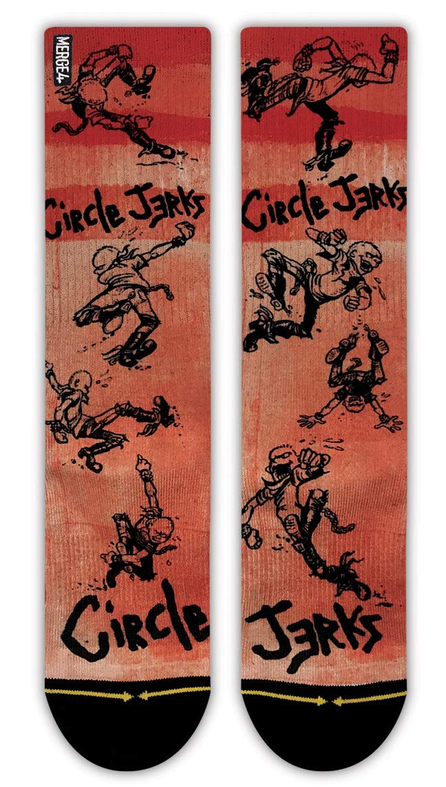 Circle Jerks Skank Red Punk Rock T-Shirt - Vintage Band Tee for Men & Women - Perfect for Concerts, Gigs & Punk Music Fans