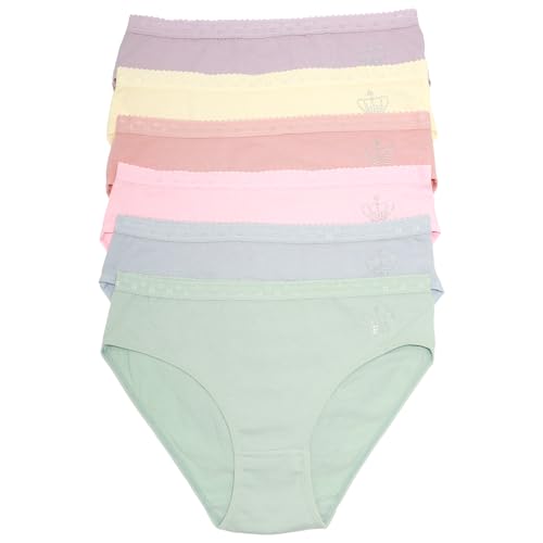 6-pack Pastel Scalloped Waistband