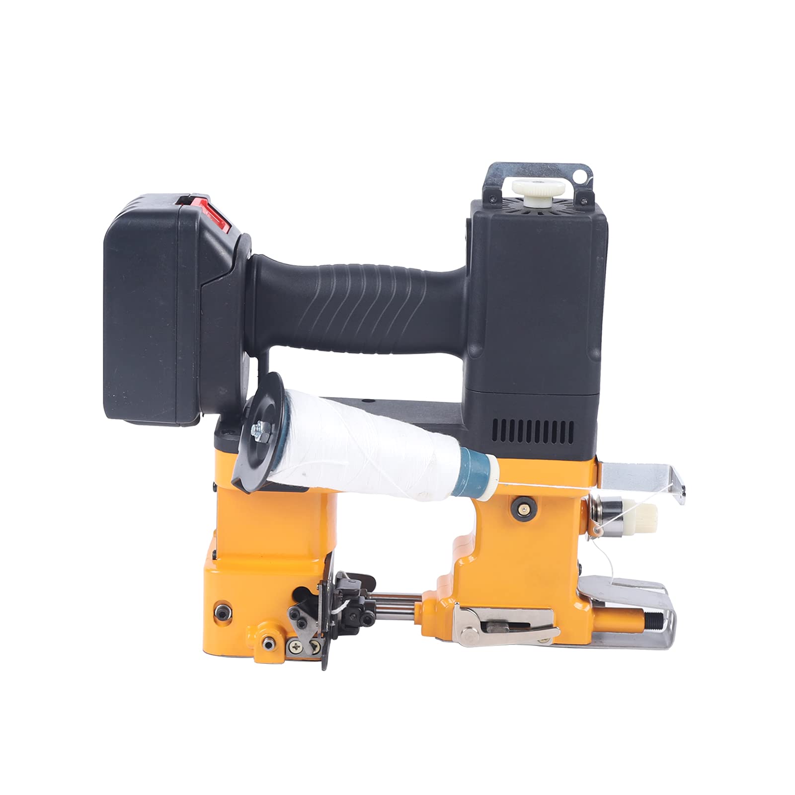 Portable Bag Closer with Lithium Battery - Automatic Bag Sewing Machine for Woven Bags, Feed Sacks, Jute Bags, Seed Bags & Vinyl Rice Bags - Ideal for Farm, Warehouse & Packaging Use