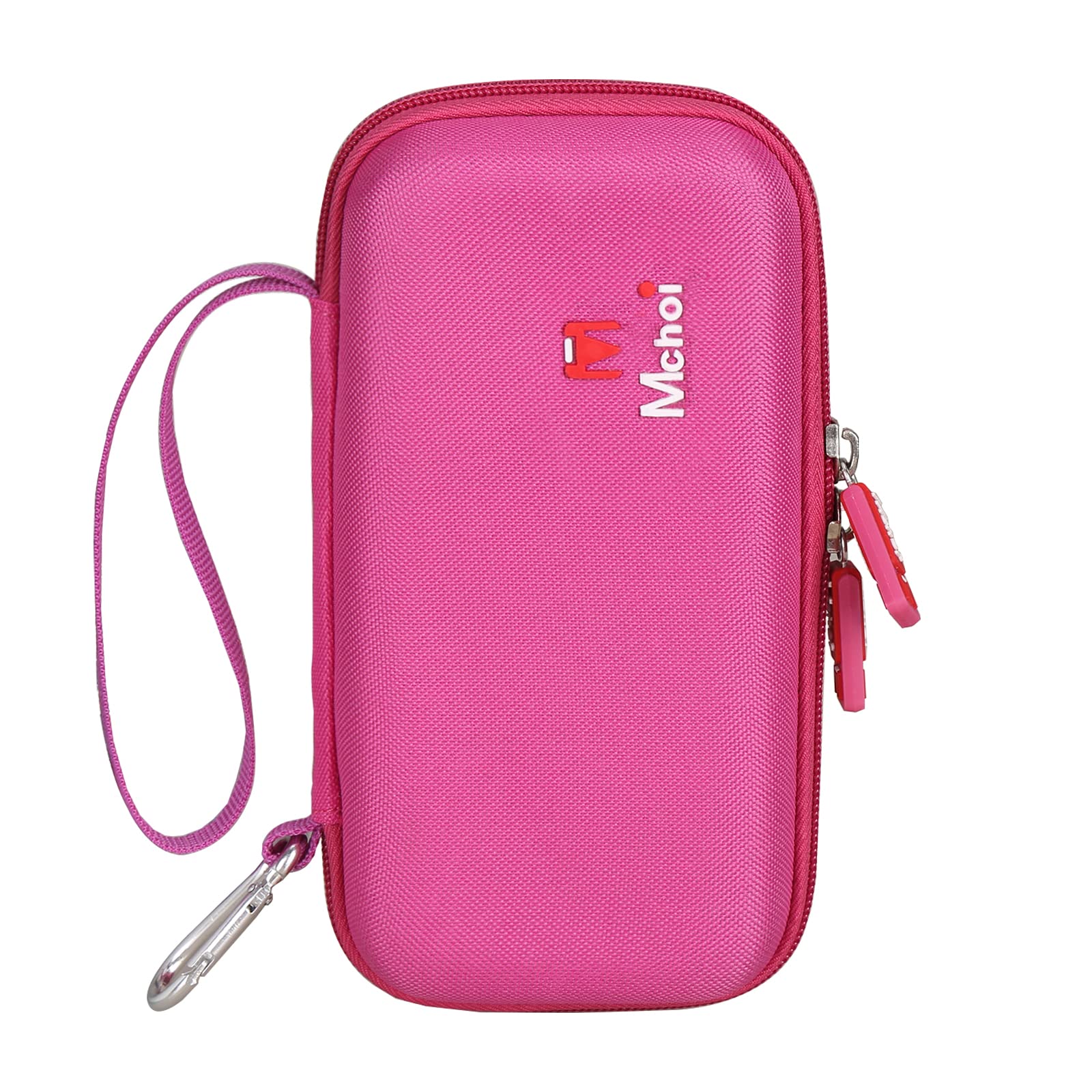 Shockproof Waterproof Pink Protective Case for TI-30XIIS Scientific Calculator - Durable Travel Storage Pouch for School, Office & Engineering Use