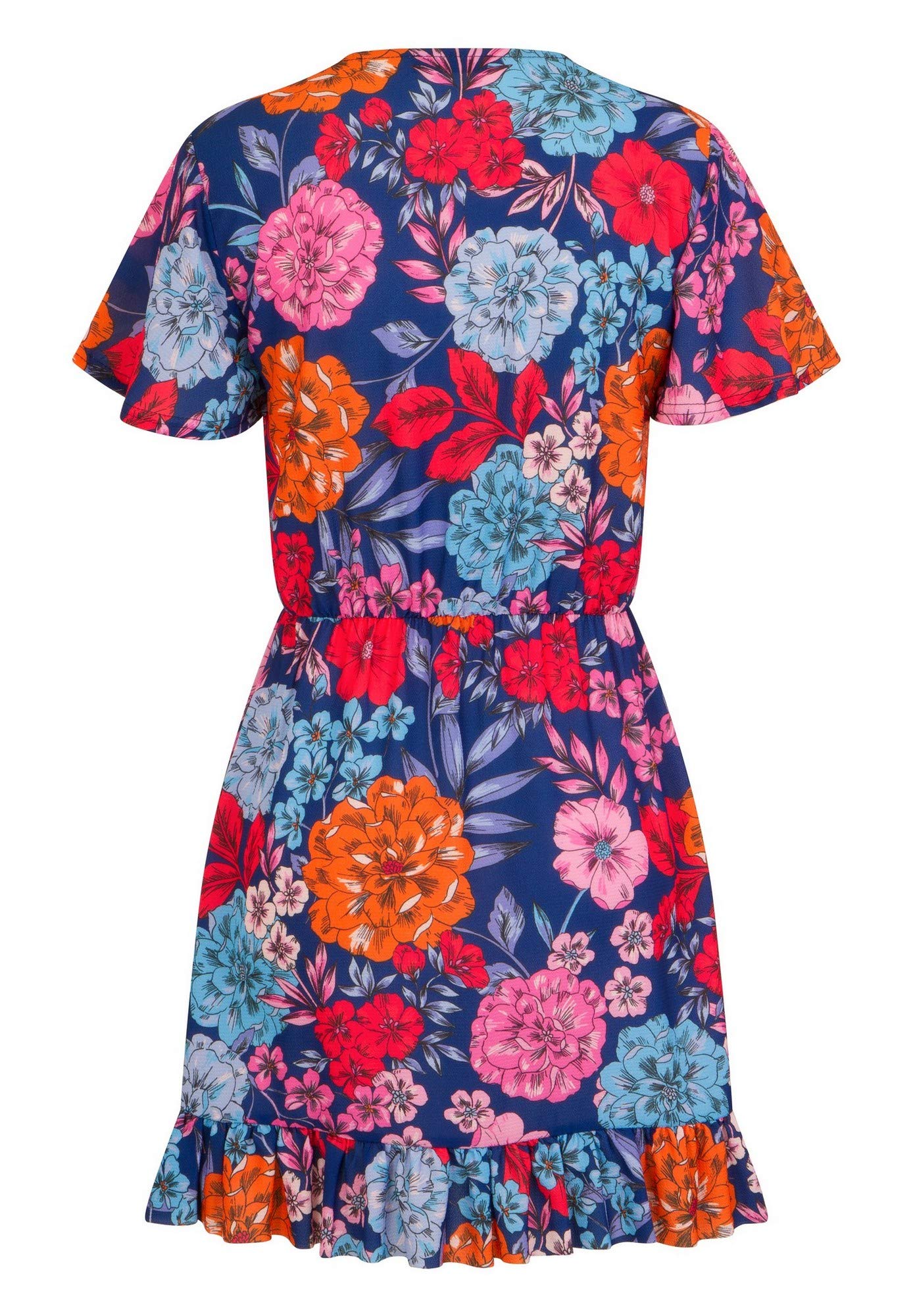 Stylish Women's Ford Mock Wrap Dress for Girls On Film | Flattering & Comfortable Wrap Dress for Casual Wear, Office & Parties