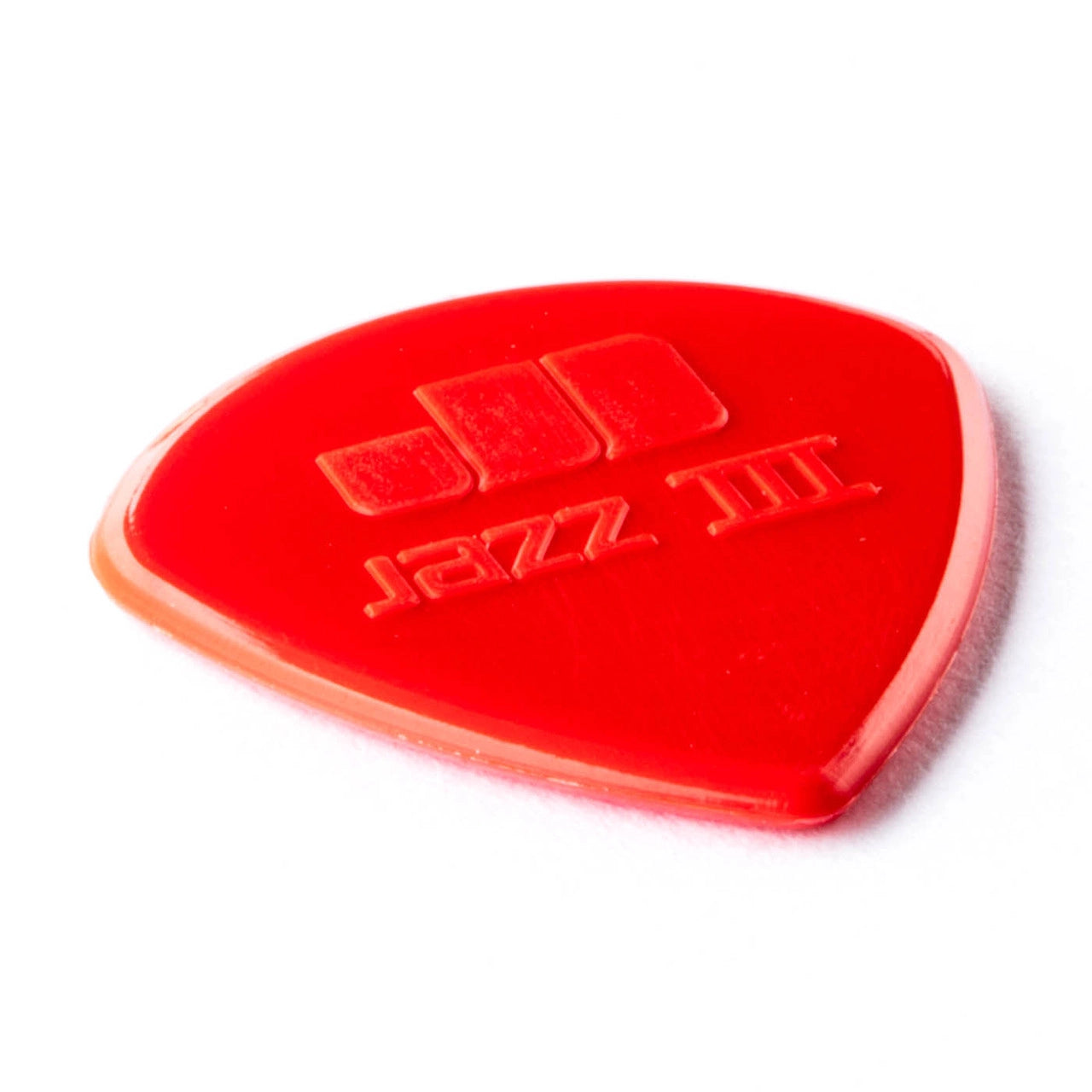 Dunlop Jazz III Guitar Picks - Premium Red Nylon Plectrum for Electric & Acoustic Guitar - Perfect for Jazz, Rock & Fast Playing Styles