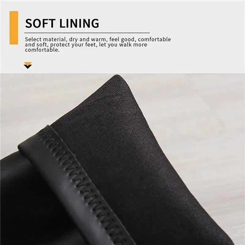 Chunky Black Block Platform Boots for Women - Stylish High Heel Ankle Boots with Non-Slip Sole | Perfect for Streetwear, Night Out, and Winter Fashion
