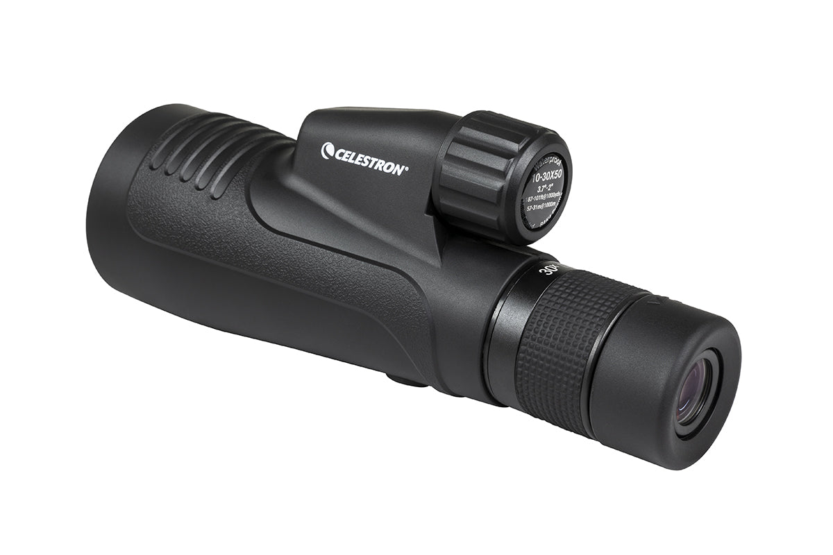 Outland X 10-30x50mm Zoom Monocular Telescope with Adjustable Tripod - Compact & Powerful for Bird Watching, Hunting, Hiking, and Outdoor Adventures