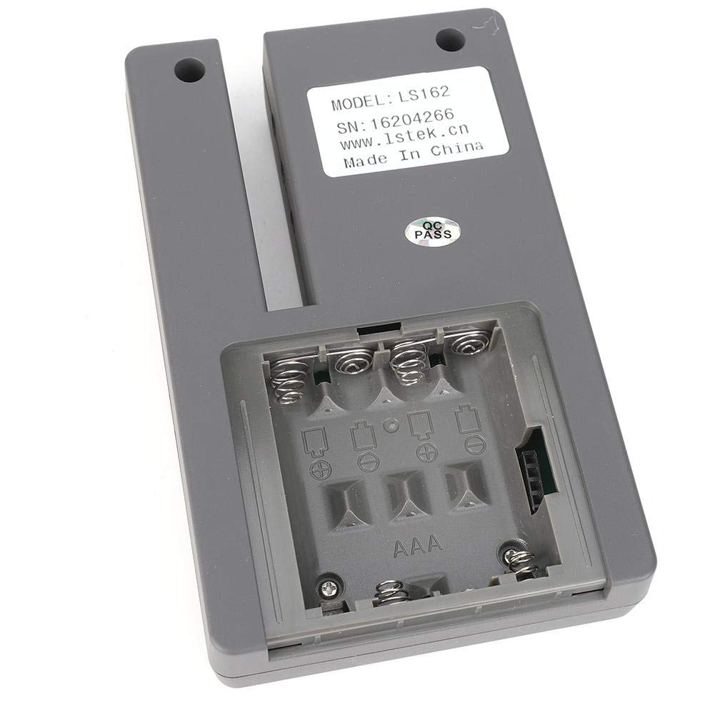 LS162 Digital Window Tint Meter - Solar Transmission Tester for UV/IR Rejection & Visible Light Measurement (Up to 8mm Slot) - Perfect for Auto Glass, Home Windows & Solar Film Testing