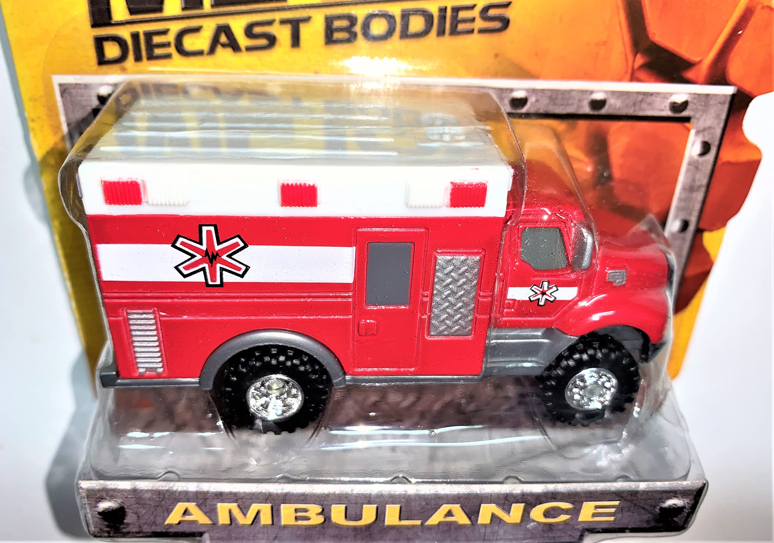 Tonka Metal Ambulance Toy - 1:50 Scale Die-Cast Model Car (4-5