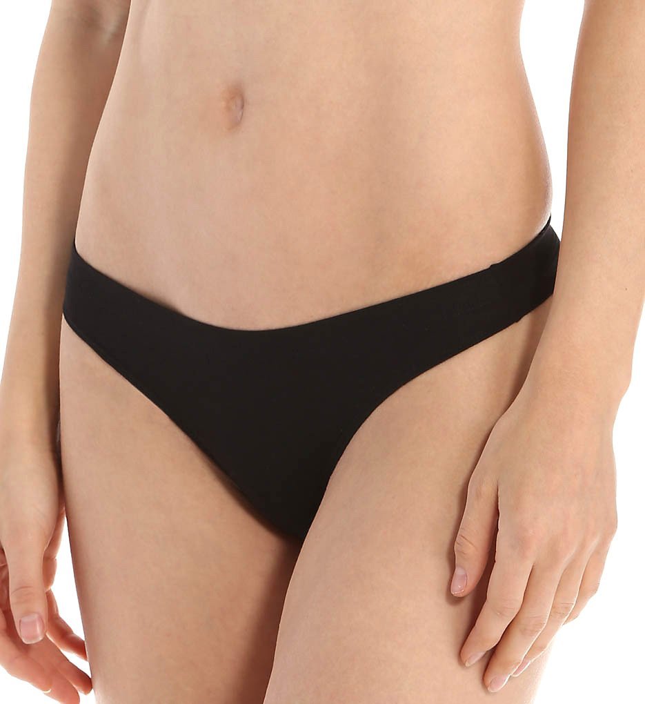 Tasc Performance Women's 2-Pack Thong Underwear - Soft Breathable Cotton for Yoga, Workout & Everyday Comfort