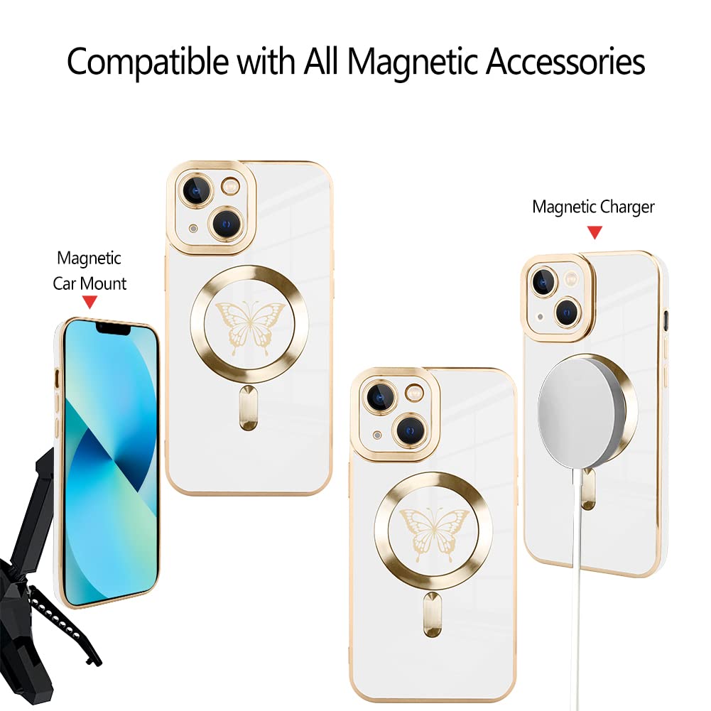 Fiyart Magnetic Case for iPhone 13 (6.1