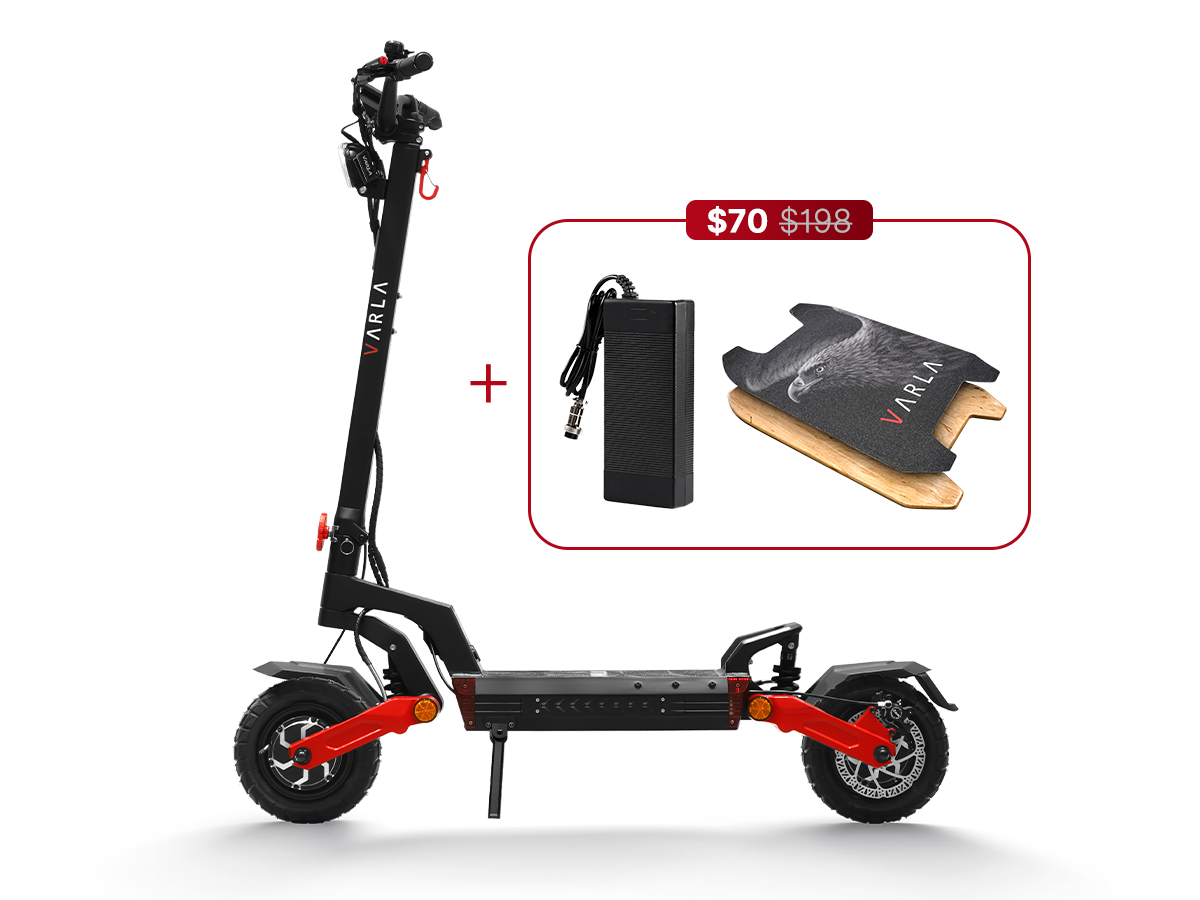 Eagle One V2.0 Off Road Electric Scooter for Adults - 500W Motor, 25MPH, 18 Mile Range - Perfect for Commuting, Trail Riding & Urban Exploration