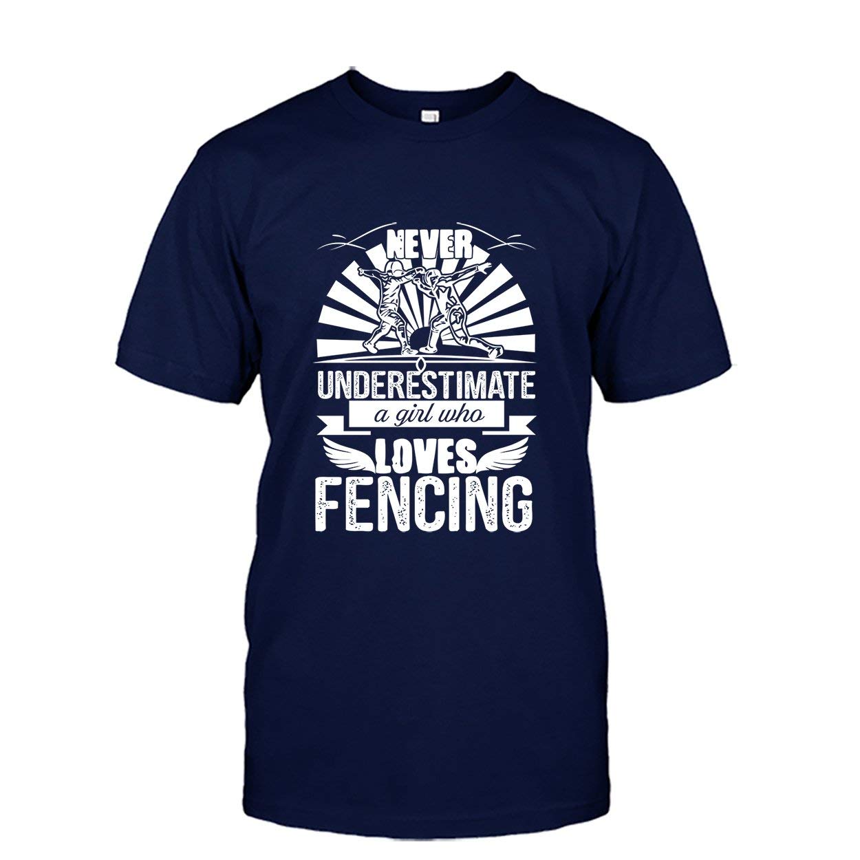 Fencing Lover T-Shirt for Men & Women - Comfortable Unisex Tee for Fencing Enthusiasts, Sports Fans & Casual Wear